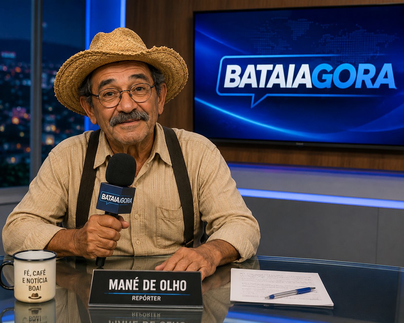 Mané de Olho — Repórter BataiAgora