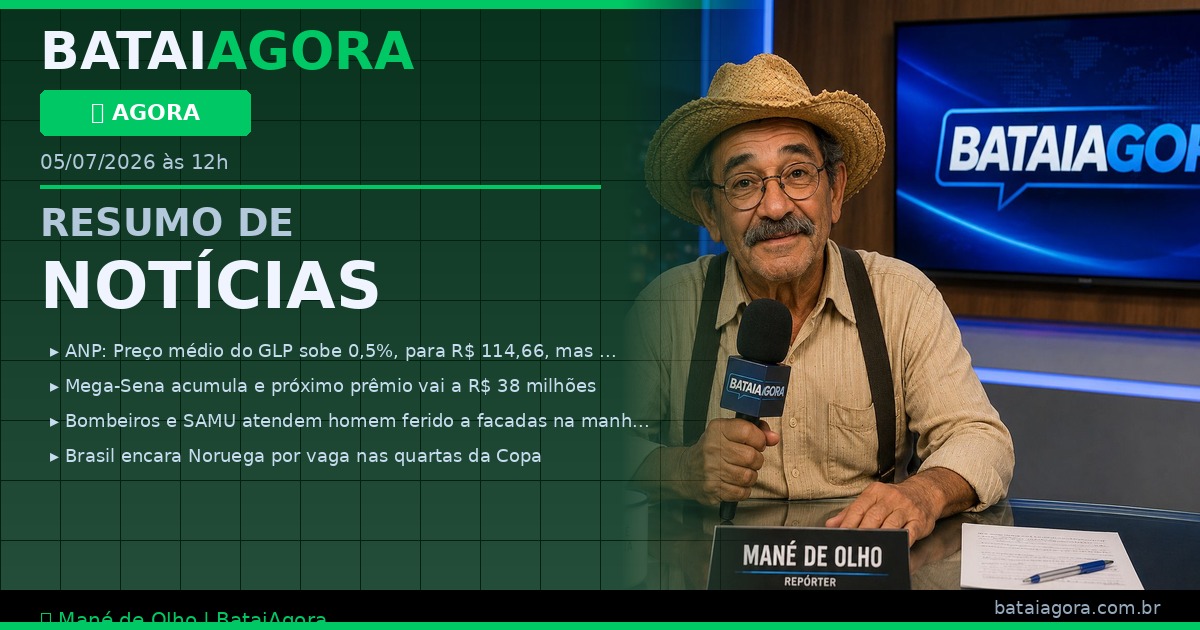 Resumo da Último período — 05/07/2026 às 12h
